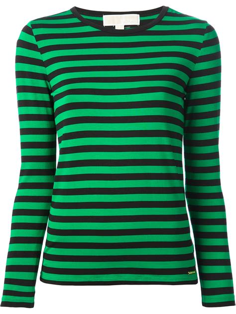 t-shirt michael kors|michael kors shirt striped.